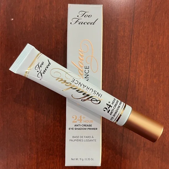 Too Faced RARE Shadow Insurance Eyeshadow Primer .35oz Brand New In Box 💯 Auth! - Picture 8 of 15